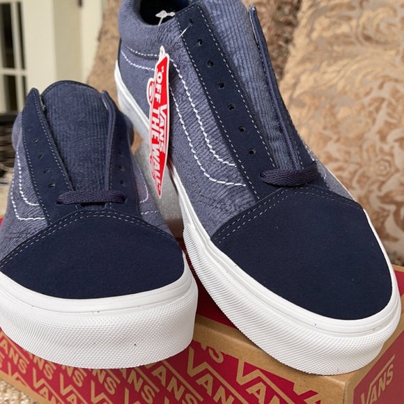 Vans Old Skool Paisley Parisienne Night/Trwht Men’ - Picture 7 of 16